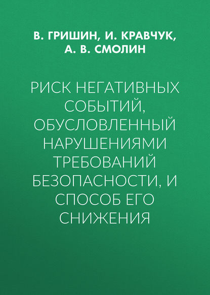 Риск негативных событий, обусловленный нарушениями требований безопасности, и способ его снижения