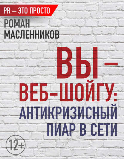 Вы – веб-Шойгу: Антикризисный пиар в Сети