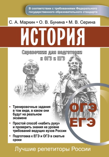 Справочник для подготовки к ОГЭ и ЕГЭ по истории