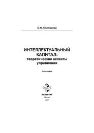 Интеллектуальный капитал: теоретические аспекты управления