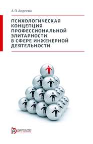 Психологическая концепция профессиональной элитарности в сфере инженерной деятельности