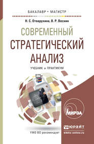 Современный стратегический анализ. Учебник и практикум для бакалавриата и магистратуры