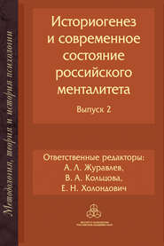 Историогенез и современное состояние российского менталитета. Выпуск 2