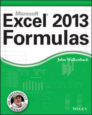 Excel 2013 Formulas