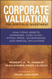 Corporate Valuation for Portfolio Investment. Analyzing Assets, Earnings, Cash Flow, Stock Price, Governance, and Special Situations