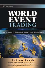 World Event Trading. How to Analyze and Profit from Today's Headlines