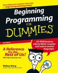 Beginning Programming For Dummies