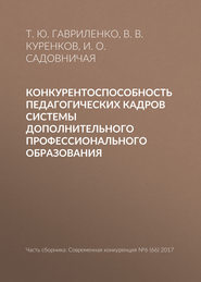 Конкурентоспособность педагогических кадров системы дополнительного профессионального образования