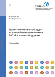 Горно-технологический аудит золотодобывающей компании ЗАО «Васильевский рудник»