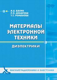 Материалы электронной техники. Диэлектрики