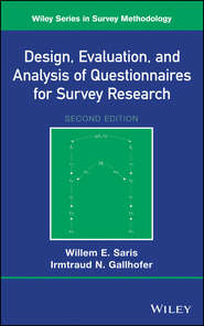 Design, Evaluation, and Analysis of Questionnaires for Survey Research