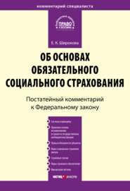 Комментарий к Федеральному закону от 16 июля 1999 г. № 165-ФЗ «Об основах обязательного социального страхования» (постатейный)