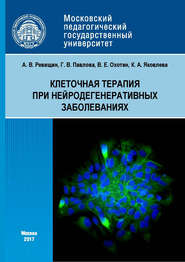 Клеточная терапия при нейродегенеративных заболеваниях