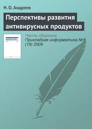 Перспективы развития антивирусных продуктов