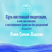 Суть настоящей медитации, и как она связана с постижением Единства без разделений