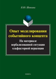 Опыт моделирования событийного концепта. На материале вербализованной ситуации ольфакторной перцепции