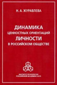 Динамика ценностных ориентаций личности в российском обществе