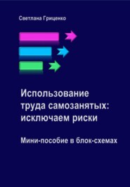 Использование труда самозанятых: исключаем риски. Мини-пособие в блок-схемах