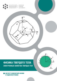 Физика твердого тела. Электронные свойства твердых тел