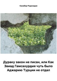 Дураку закон не писан, или Как Звиад Гамсахурдия чуть было Аджарию Турции не отдал