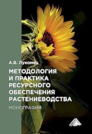 Методология и практика ресурсного обеспечения растениеводства