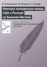 Факторы конкуренции между США и Россией на Ближнем Востоке