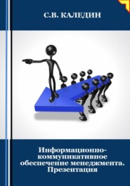 Информационно-коммуникативное обеспечение менеджмента. Презентация