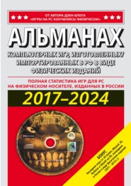 АЛЬМАНАХ компьютерных игр, изготовленных/ импортированных в РФ в виде физических изданий 2017–2024