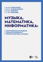 Музыка, математика, информатика. Комплексная модель семантического пространства музыки