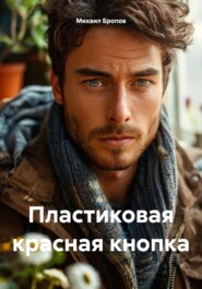 Пластиковая красная кнопка