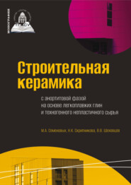 Строительная керамика с анортитовой фазой на основе легкоплавких глин и техногенного непластичного сырья