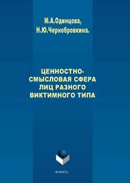 Ценностно-смысловая сфера лиц разного виктимного типа