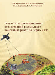 Результаты дистанционных исследований в комплексе поисковых работ на нефть и газ