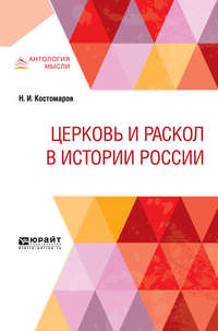 Церковь и раскол в истории России