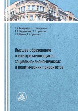 Высшее образование в спектре меняющихся социально-экономических и политических приоритетов